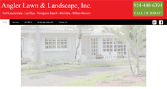 Desktop Screenshot of anglerlawn.com